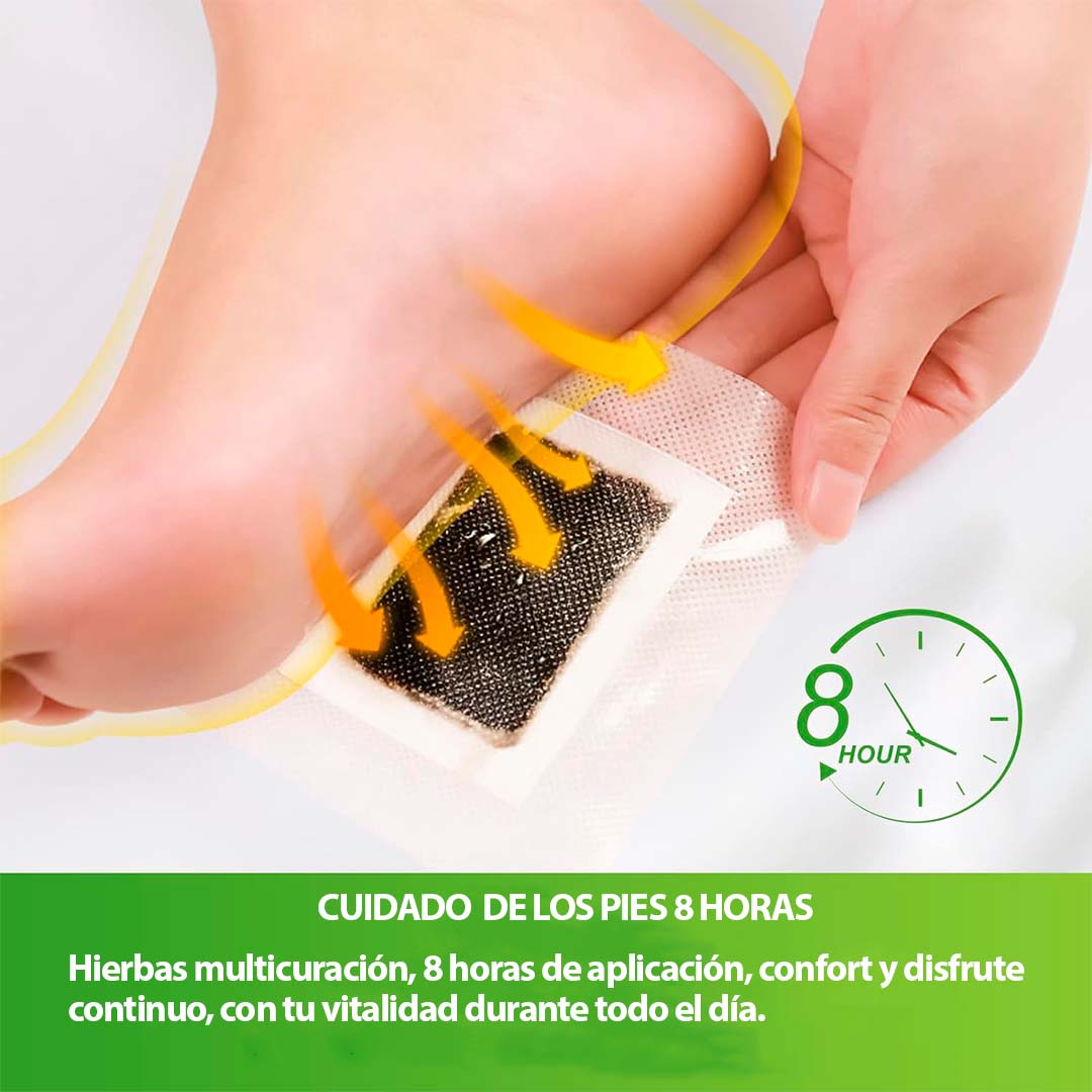 Miniatura 2 de Parche Pies Set x10 PCS Deep Cleaning